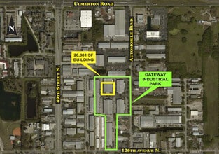 12910 Automobile Blvd, Clearwater, FL - AERIAL map view