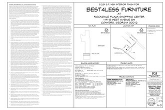 1147-1191 West Ave, Conyers, GA for lease Site Plan- Image 1 of 1
