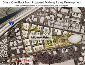 3777 Sports Arena Blvd, San Diego, CA - AERIAL map view