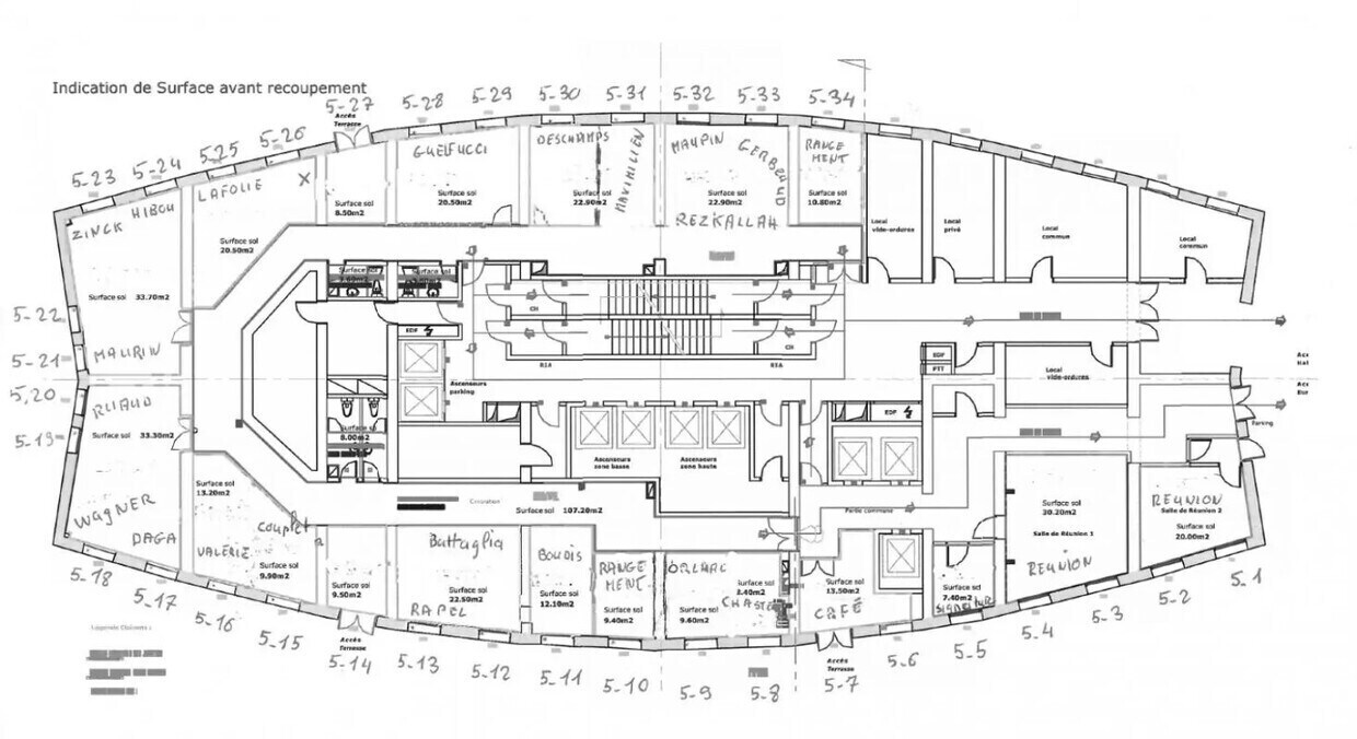 1 Place Du Sud, Puteaux, HDS 92800 - - - Floor Plan - Image 1 of 6
