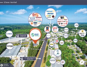 3375 Florence Rd, Powder Springs, GA - AERIAL  map view - Image1