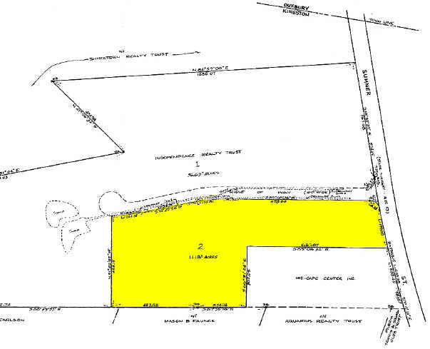 200 Summer St, Kingston, MA for lease - Plat Map - Image 2 of 5