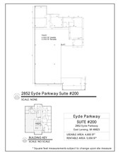 2852 Eyde Pky, East Lansing, MI for lease Site Plan- Image 1 of 1