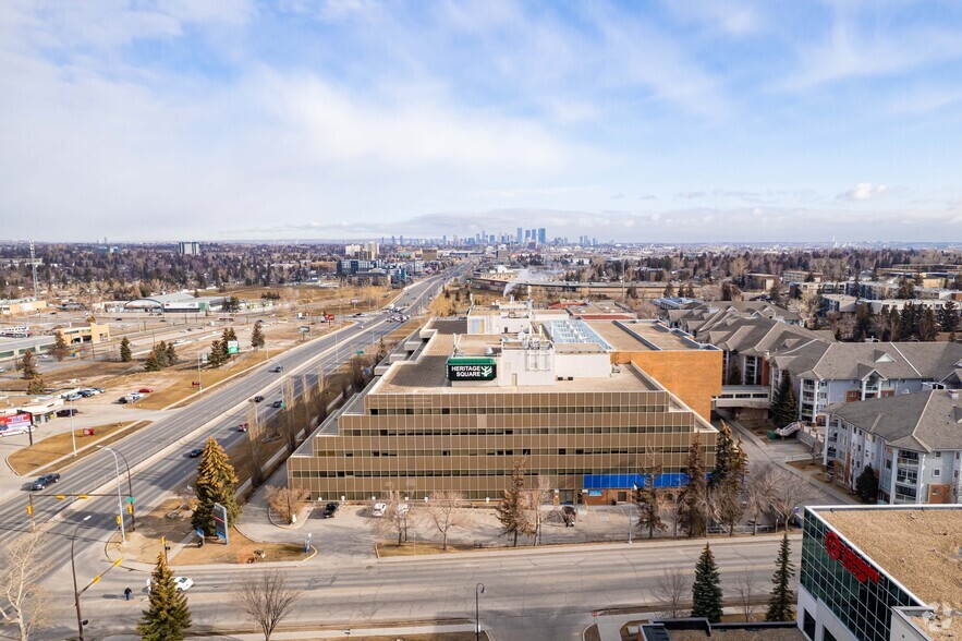 8500 Macleod Trl SE, Calgary, AB for lease - Aerial - Image 2 of 9