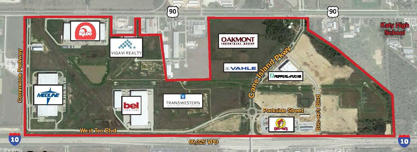 I10 & Cane Island Parkway, Katy, TX 77494 Plaza at Cane Island