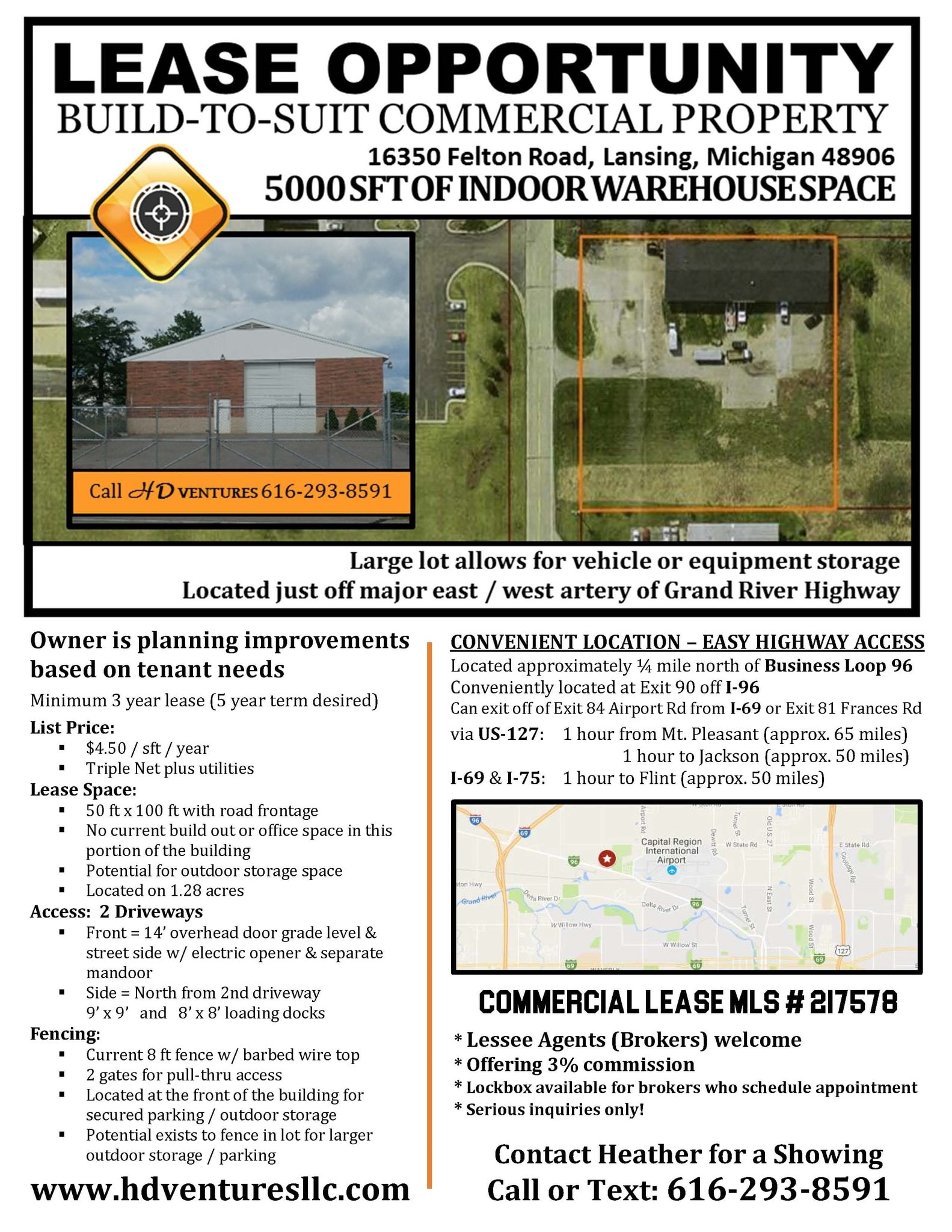 16350 Felton Rd, Lansing, MI for sale Building Photo- Image 1 of 1