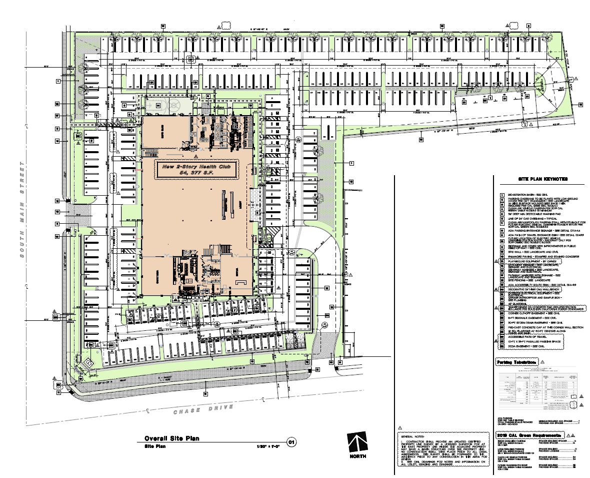 2895 S Main St, Corona, CA for lease Site Plan- Image 1 of 2