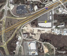 1800 S Frontage Rd, Vicksburg, MS - AERIAL  map view