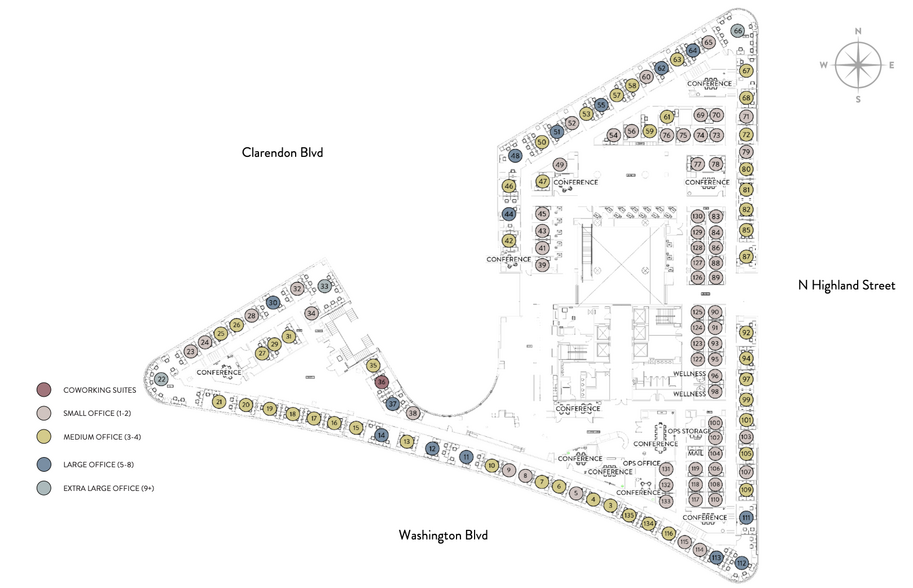 3100-3118 Washington Blvd, Arlington, VA for lease - Floor Plan - Image 2 of 3