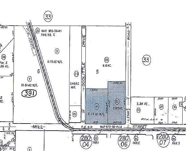 606 E Mill St, San Bernardino, CA for lease - Plat Map - Image 2 of 7