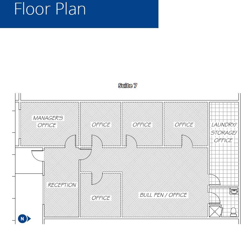 2015 Westwind Dr, Bakersfield, CA for lease Floor Plan- Image 1 of 7