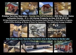 More details for 852 Hwy 310, Como, MS - Land for Sale