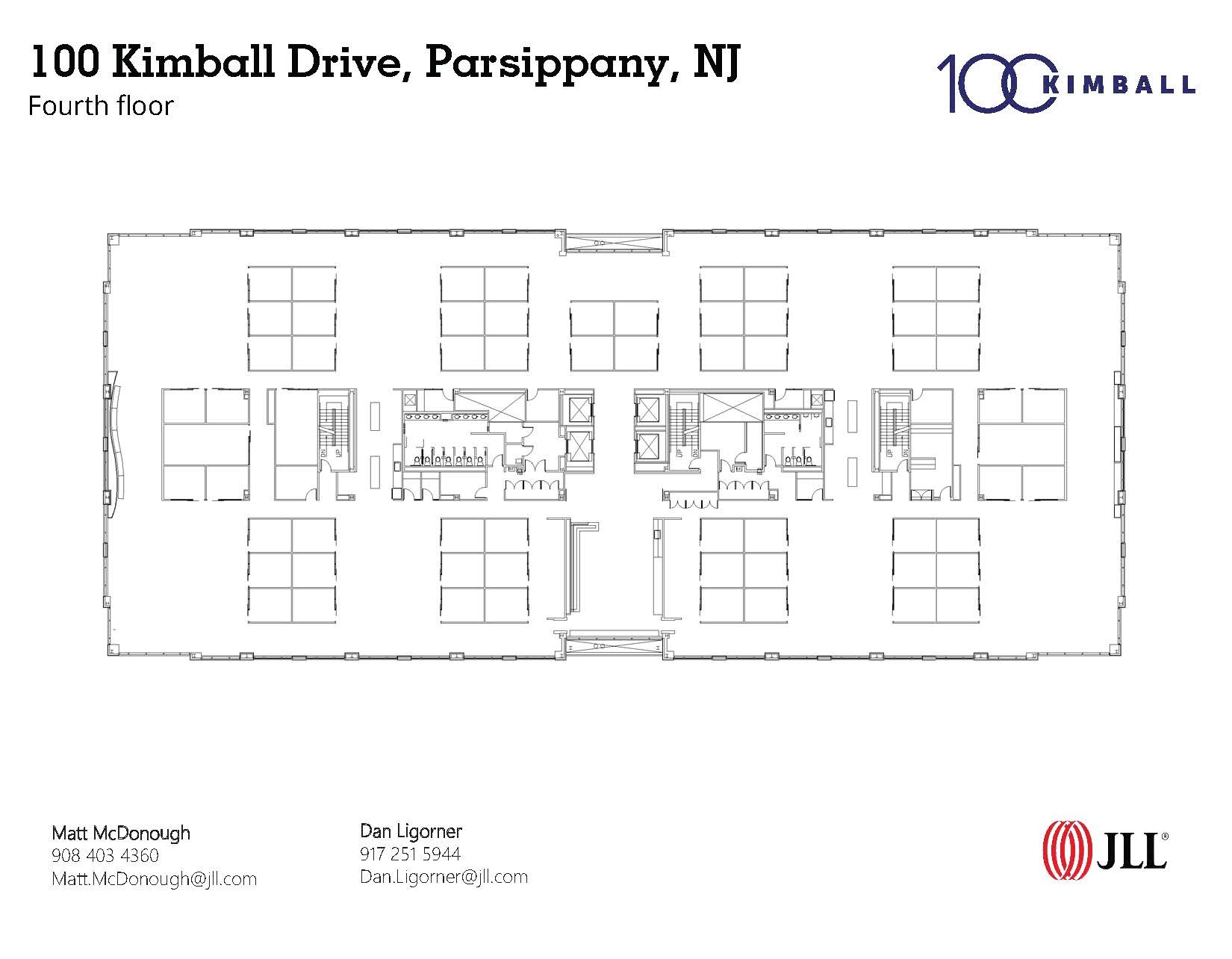 100 Kimball Dr, Parsippany, NJ for lease Floor Plan- Image 1 of 6