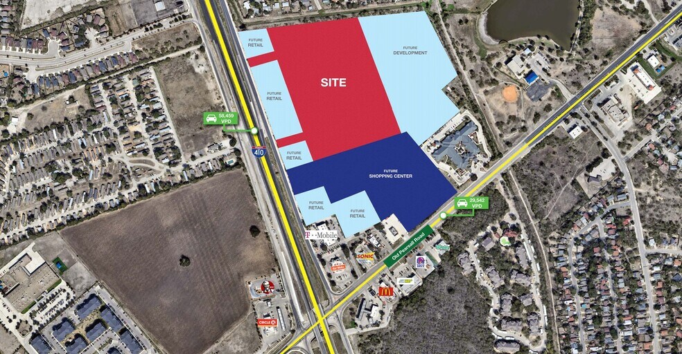 15.72 AC SW 410 loop, San Antonio, TX for sale - Building Photo - Image 1 of 5