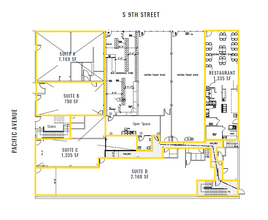 901-907 Pacific Ave, Tacoma, WA for lease Floor Plan- Image 1 of 1