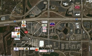 28258 Diehl Rd, Warrenville, IL - AERIAL map view