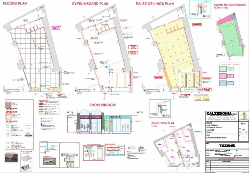 Retail in Valence for lease - Floor Plan - Image 2 of 5