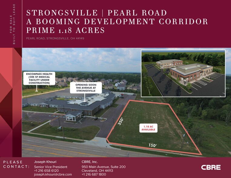 18938 Pearl Rd, Strongsville, OH 44149 Land for Sale