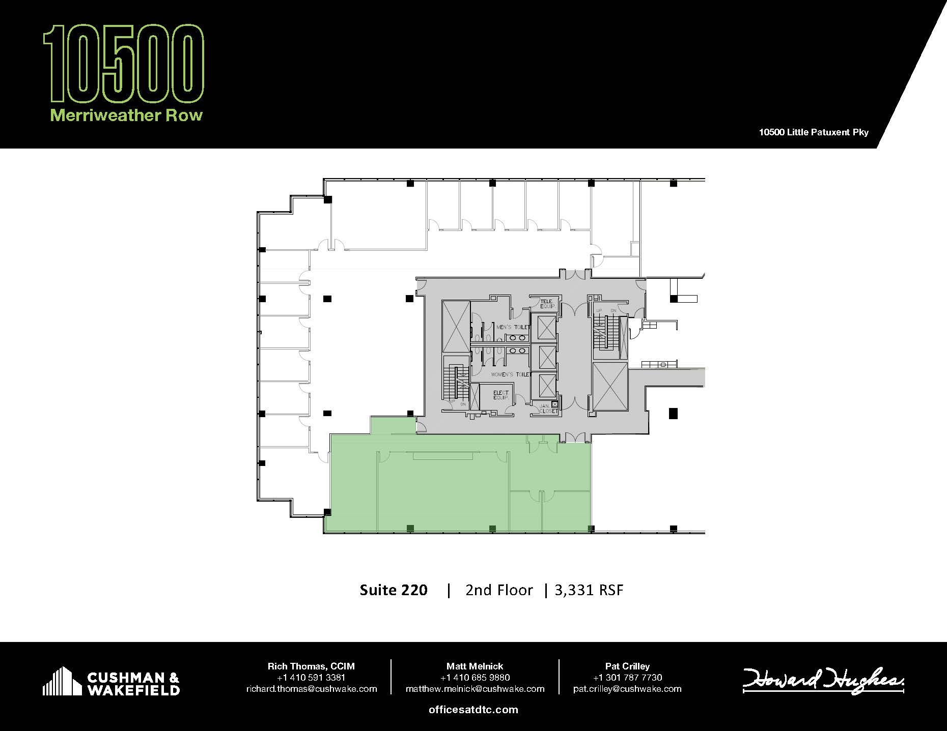 10480 Little Patuxent Pky, Columbia, MD for lease Floor Plan- Image 1 of 1