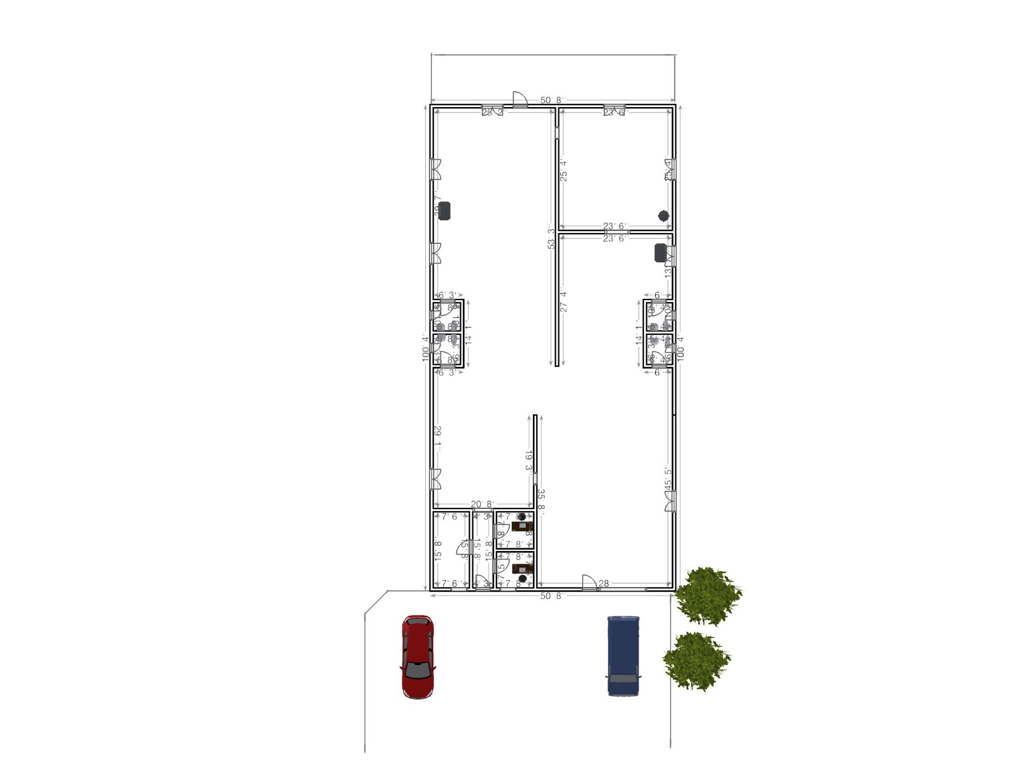 1237 Strickland Rd, Roswell, GA for lease Floor Plan- Image 1 of 1