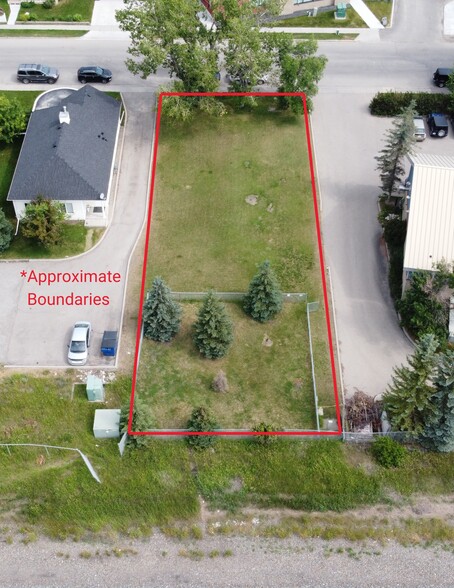 313 1 St E, Cochrane, AB for sale - Aerial - Image 1 of 7