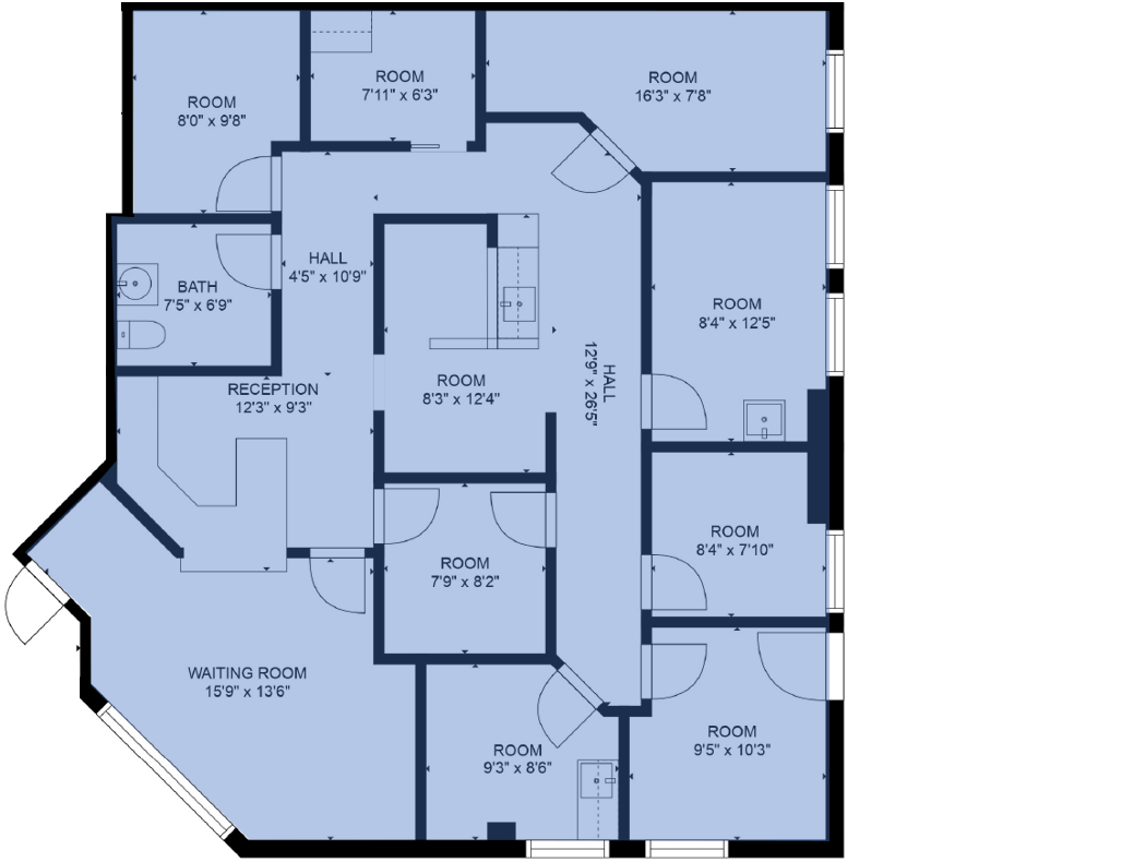 431-441 E Chocolate Ave, Hershey, PA for lease Floor Plan- Image 1 of 1