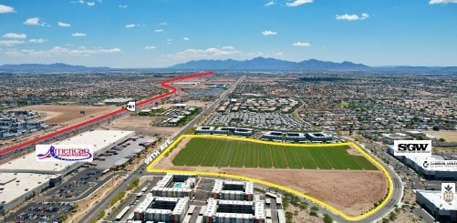 SWC 99th Ave & Montebello Ave, Glendale, AZ for sale - Aerial - Image 2 of 6