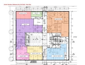 726 W Sheridan Ave, Oklahoma City, OK for lease Site Plan- Image 1 of 46