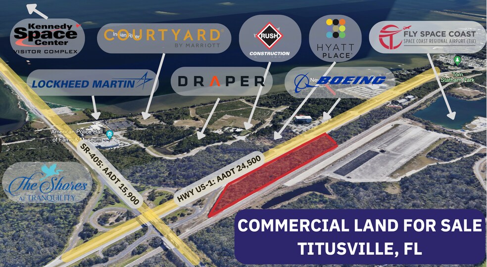 US 1 hwy, Titusville, FL for sale - Primary Photo - Image 1 of 2
