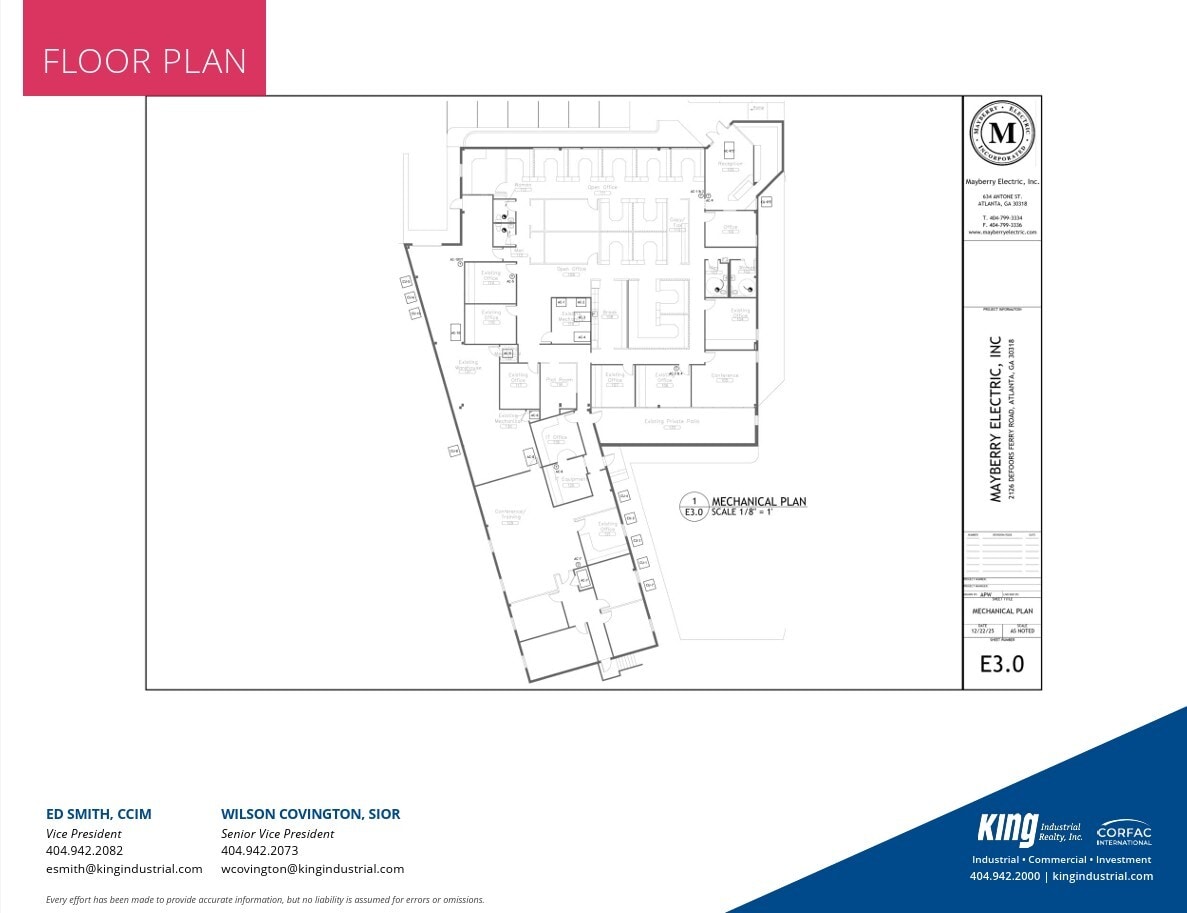 2126 Defoors Ferry Rd NW, Atlanta, GA for lease Floor Plan- Image 1 of 1
