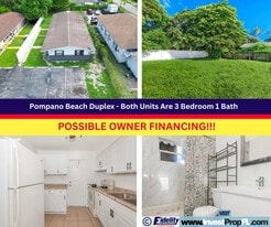 Pompano Beach Duplex - Owner Financed Property