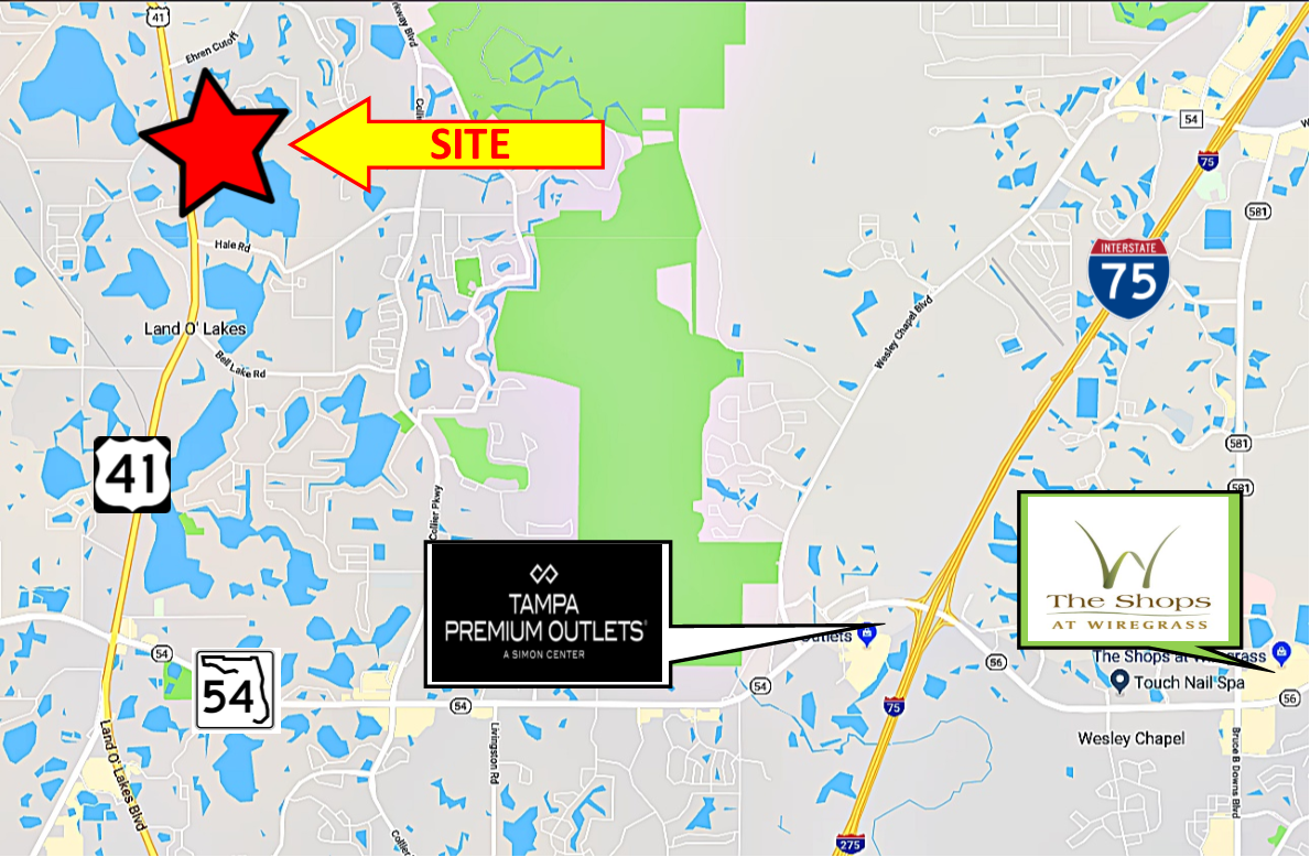 Land O Lakes Zip Code Map United States Map