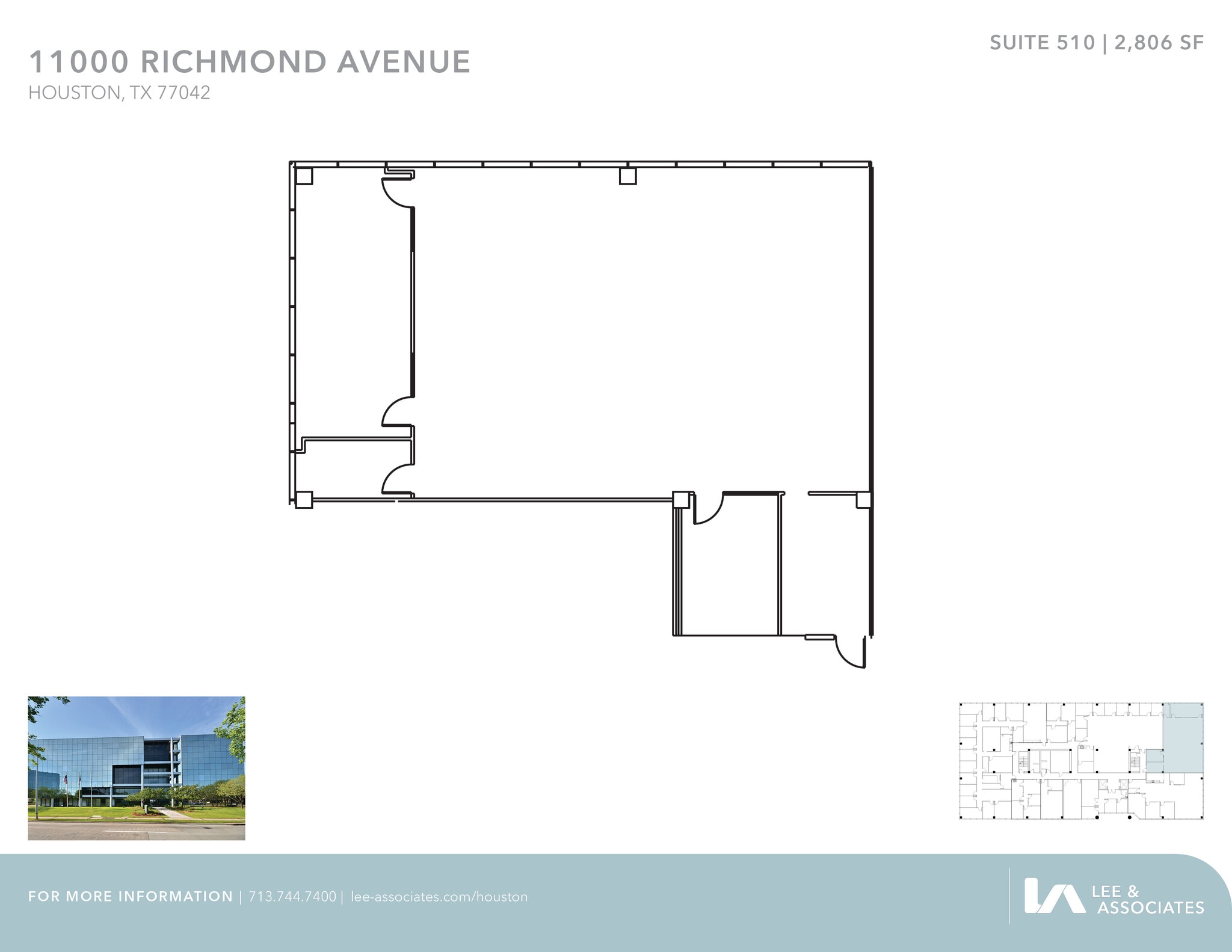11000 Richmond Ave, Houston, TX for lease Floor Plan- Image 1 of 1
