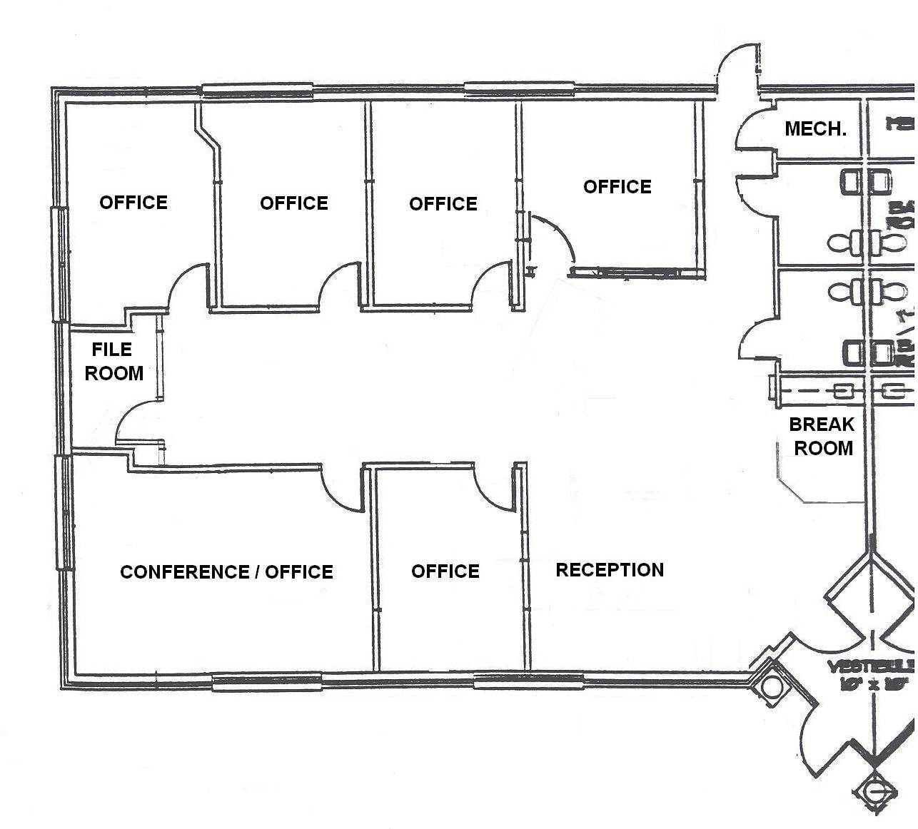 609 S Kelly Ave, Edmond, OK for lease Floor Plan- Image 1 of 16