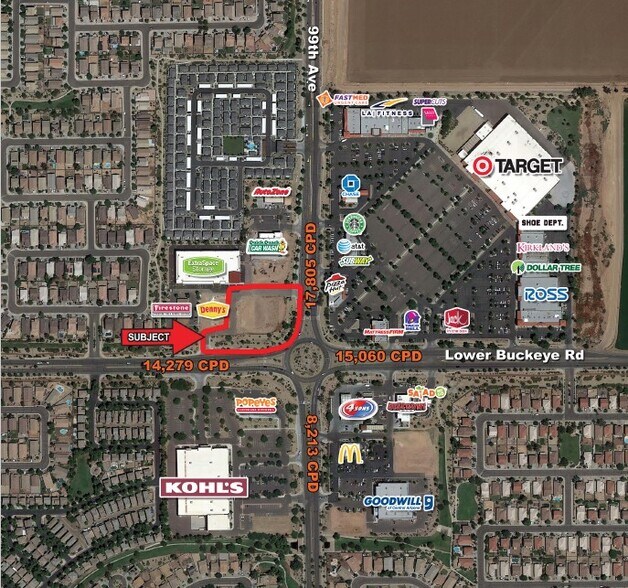 Lower Buckeye & 99th Ave, Tolleson, AZ for sale - Primary Photo - Image 1 of 1