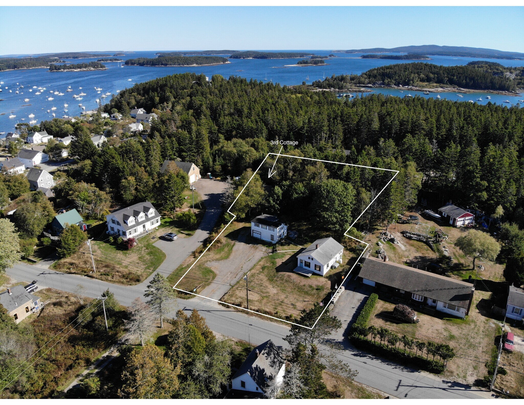 36 Green Head Rd, Stonington, ME for sale Aerial- Image 1 of 16