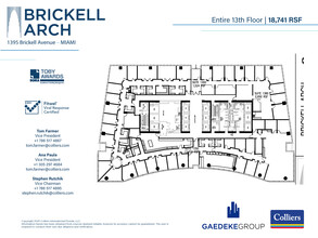 1395 Brickell Ave, Miami, FL for lease Floor Plan- Image 1 of 1