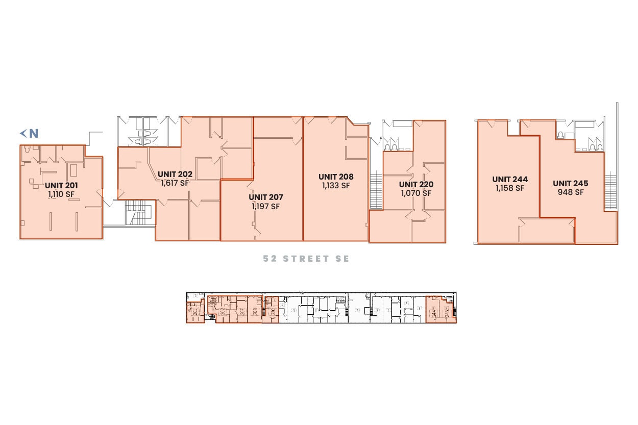 1830 52nd St SE, Calgary, AB for lease Floor Plan- Image 1 of 1