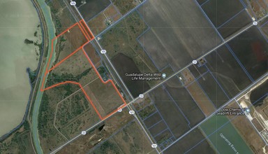 Dryer Rd, Port Lavaca, TX - aerial  map view