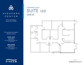 23456 Madero, Mission Viejo, CA for lease Floor Plan- Image 1 of 1
