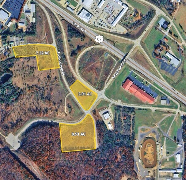 Flat River Commons portfolio of 3 properties for sale on LoopNet.com - Aerial - Image 2 of 3