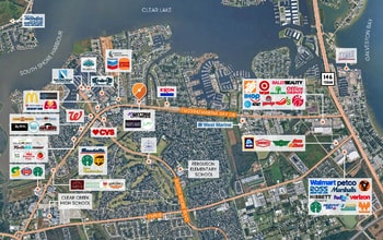 3202 Marina Bay Dr, League City, TX - Aerial  map view