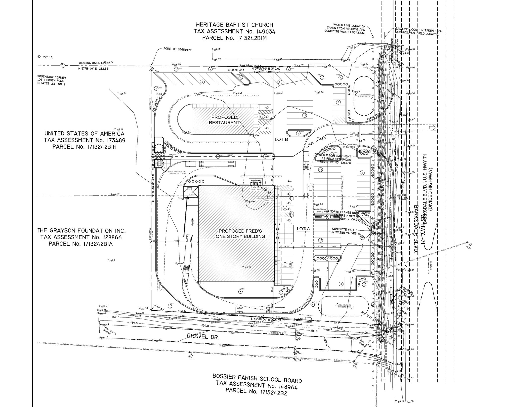 Barksdale Blvd 1 Acre, Bossier City, LA for sale Building Photo- Image 1 of 12