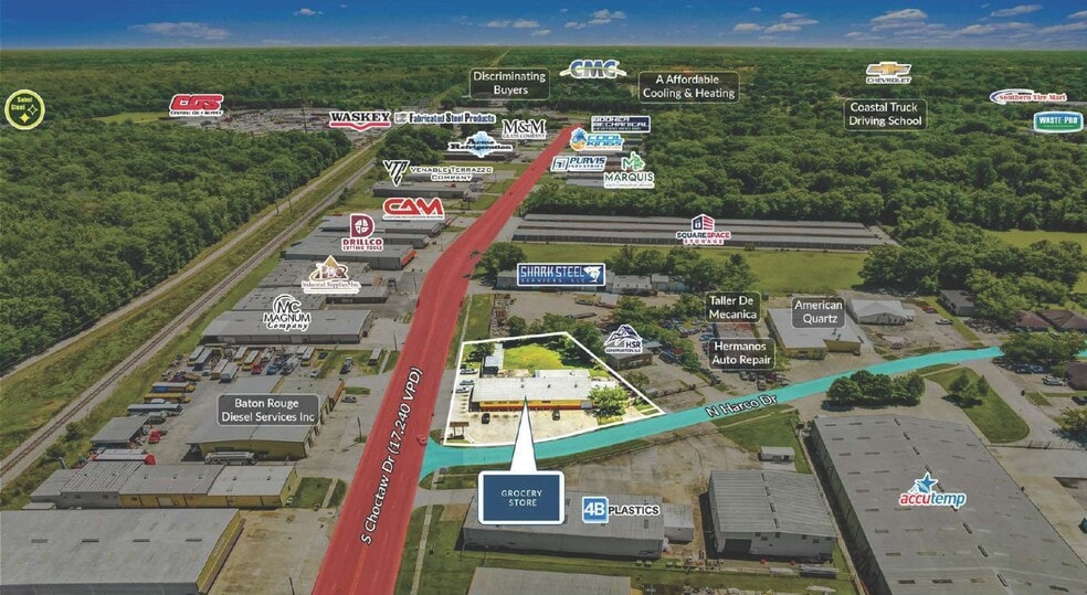 12606 S Choctaw Dr, Baton Rouge, LA for sale - Building Photo - Image 3 of 5