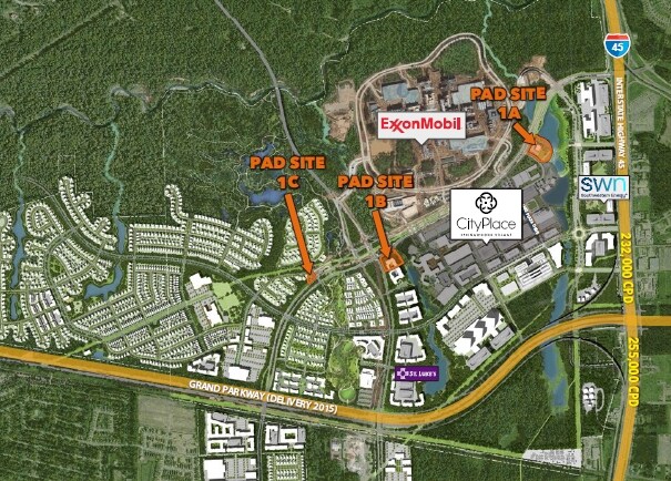 Springwoods Village PKy & Blue Heron Dr Pky, Spring, TX for sale - Primary Photo - Image 1 of 1