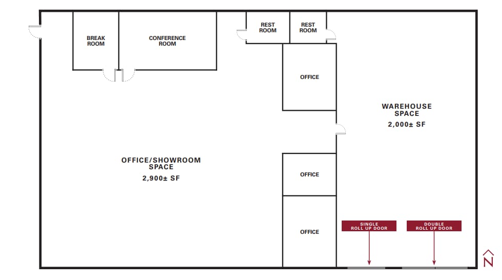 6770 N Blackstone Ave, Fresno, CA for lease Floor Plan- Image 1 of 1