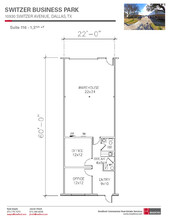 10930 Switzer Ave, Dallas, TX for lease Floor Plan- Image 1 of 1