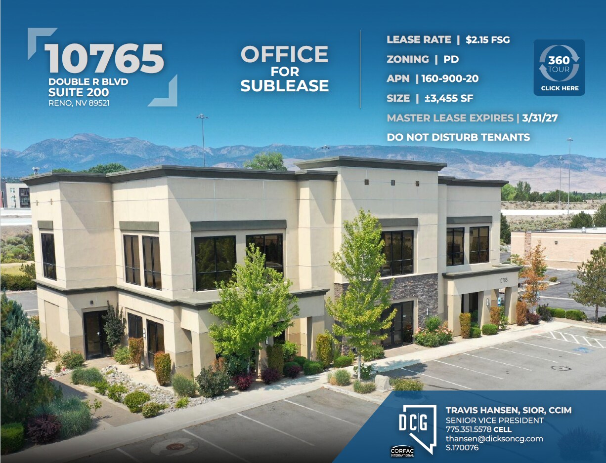 10765 Double R Blvd, Reno, NV for sale Building Photo- Image 1 of 1