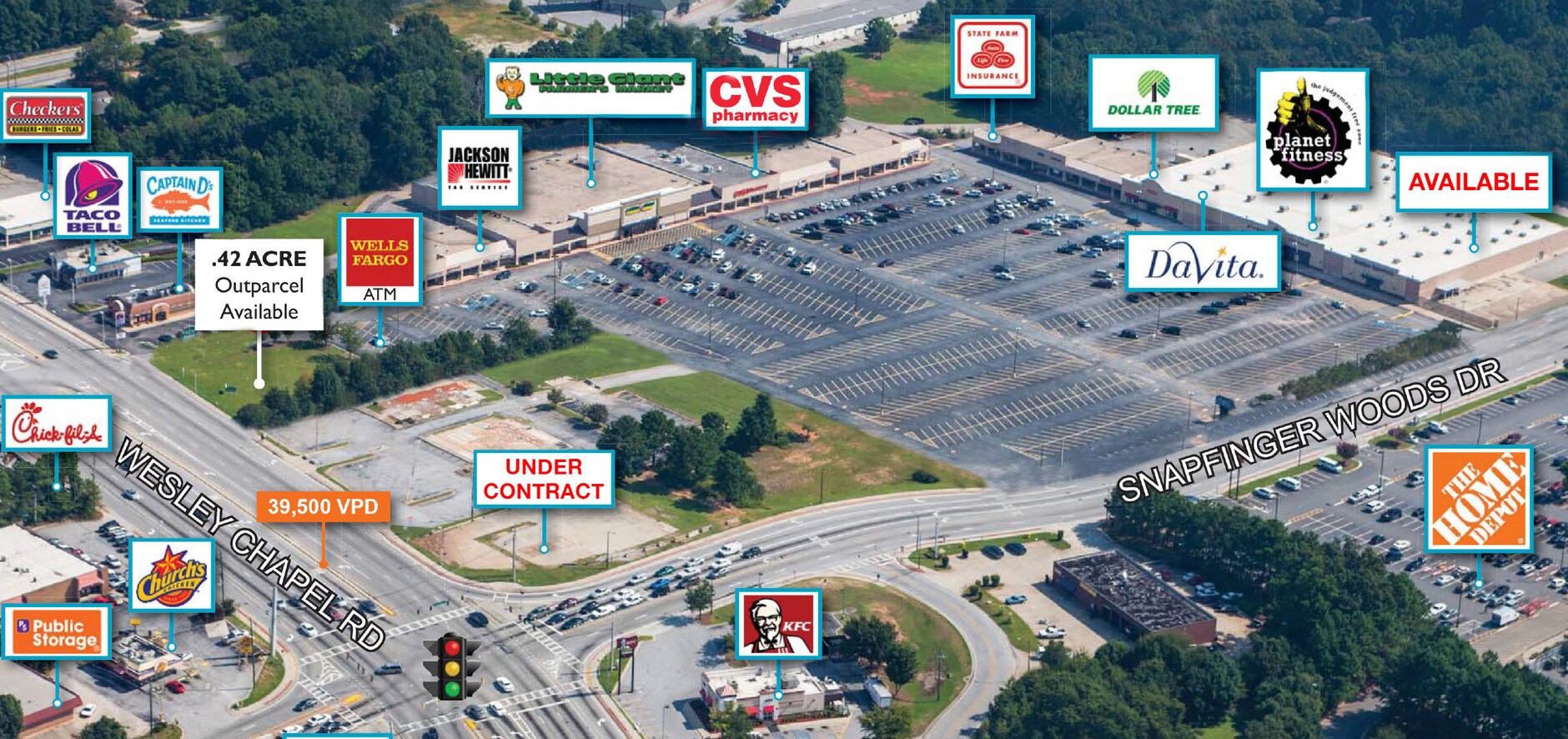 24402496 Wesley Chapel Rd, Decatur, GA, 30035 Retail Space For Lease