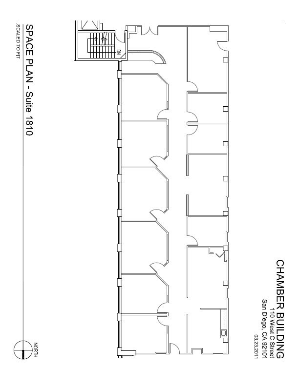 110 W C St, San Diego, CA 92101 The Chamber Building